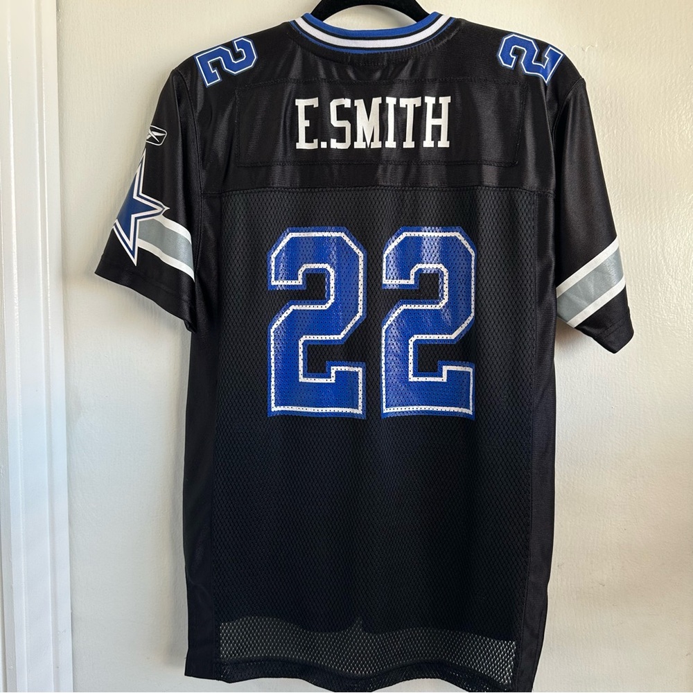 Reebok Black and Blue Kids Jersey